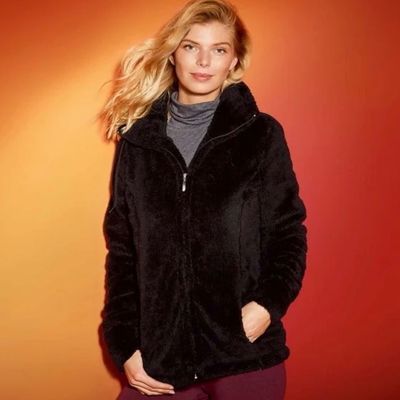 سویشرت تدی زنانه مشکی اسمارا