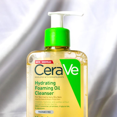 فوم شسشوی روغنی سراوی Hydrating Foaming Oil Cleanser