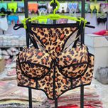 سوتین پلنگی فنرکشی شده