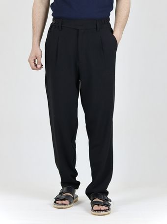 شلوار پارچه ای مام استایل ( مشکی )