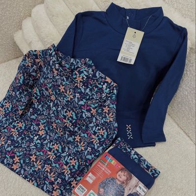 بلوز دخترانه پک دو عددی لوپیلو