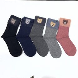 جوراب ضخیم خرسی موهر