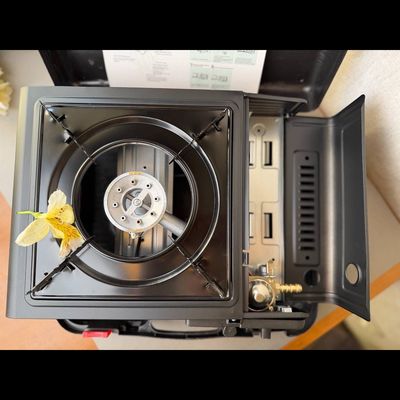 اجاق گاز سفری هپی هوم BDZ-155-A اورجینال | اجاق مسافرتی کپسولی با فندک اتوماتیک