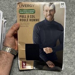 یقه اسکی ریز بافت مردانه لیورجی کد E3019