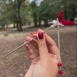 کانزاشی گل سرخ و دم وال مخمل