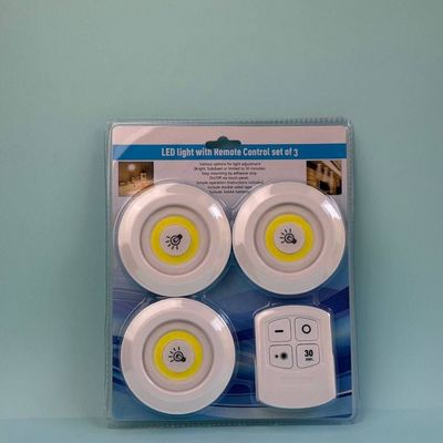 چراغ زیر کابینتی ریموت دار اورجینال 3in1 بسته 3 عددی