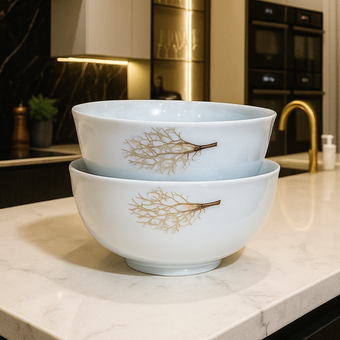 1 دست کاسه آبگوشت چینی گلدار