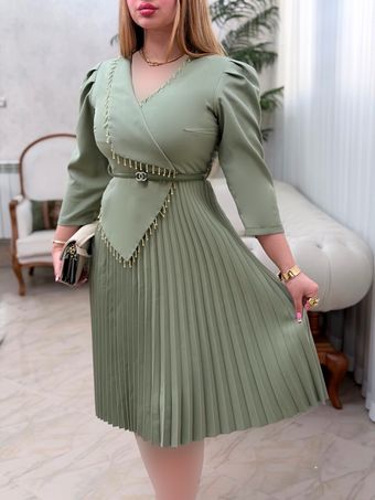 پیراهن مازراتی سنگدوزی 3592