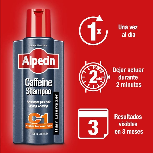شامپو ضد ریزش آلپسین سی وان کافئین دار Alpecin Caffeine Shampoo C1 250ml