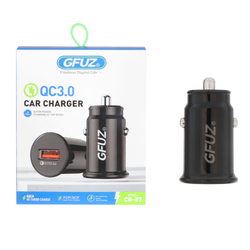 شارژر فندکی فست تک پورت GFUZ مدل CR-57 - مشکی