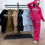 ست هودی شلوار دورس سه نخ داخل کرک