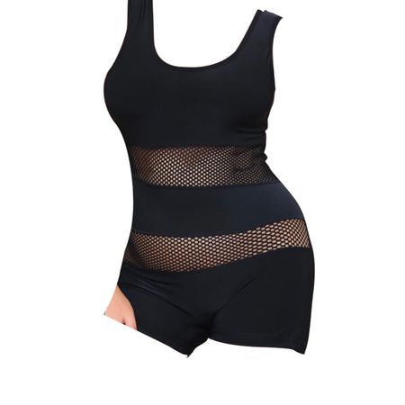 مایو پادار مشکی بغل ژوردار