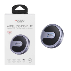 دانگل HDMI انتقال تصویر Yesido مدل WIFI TV15 - خاکستری