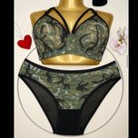 ست سوتین و‌شورت چریکی هارنس دار