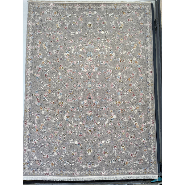 فرش 1200 شانه تراکم 3600 گل برجسته نخ آکرولیک 12 رنگ کد 120058