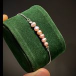 دستبند آسانسوری مروارید پرورشی