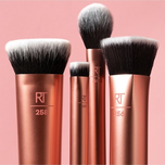 ست براش Flawless مناسب آرایش صورت بسته 4 عددی ریل تکنیک Real Techniques Flawless Face Set Brush Pack