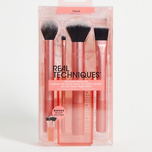 ست براش Flawless مناسب آرایش صورت بسته 4 عددی ریل تکنیک Real Techniques Flawless Face Set Brush Pack