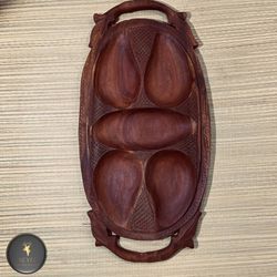 سینی چوبی هندی پنجخانه