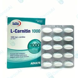 ال کارنیتین 1000 میلی گرمی یوروویتال