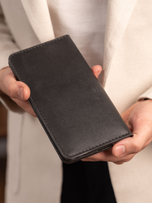 کیف پول چرم طبیعی کدb165