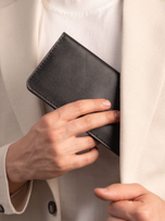 کیف پول چرم طبیعی کدb165