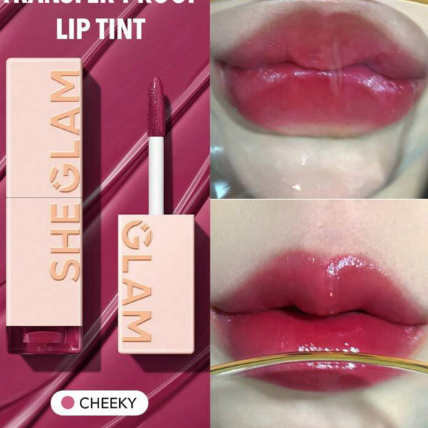 تینت لب شیگلم مایع رنگ Cheeky مدل Take A Hint Lip Tint