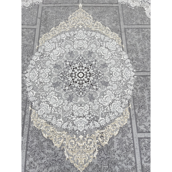 فرش 1200 شانه تراکم 3600 گل برجسته نخ آکرولیک 12 رنگ کد  120039