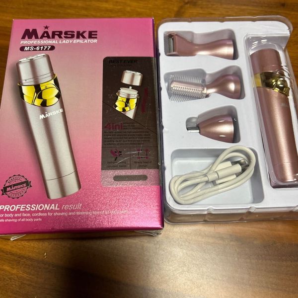 قبل خرید تماس بگیرید شیور و اپیلاتور چندکاره زنانه برند MARSKEمدلMS-6177
