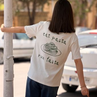 تیشرت eat pasta اورجینال