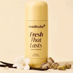 دئودورانت روشن کننده زیر بغل مدی کیوب وانیل و پسته | Medicube Fresh That Lasts