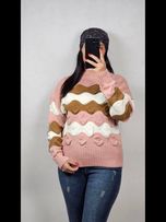 پلیور بافت مدل صدف