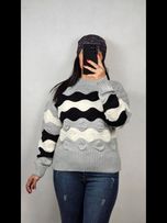 پلیور بافت مدل صدف