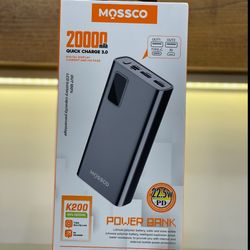 پاوربانک 20 هزار برند Mossco