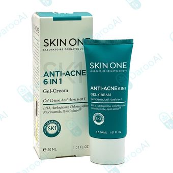 ژل کرم ضدجوش 6 در1 اسکین وان