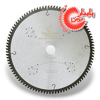 تیغه الماسه آلومینیوم بر چینی امپرور قطر 300 میلیمتر و ضخامت 3 میلیمتر PD066 emperor (AL)300X3.2X2.2X30X96T