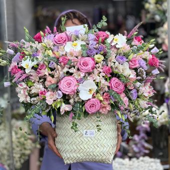 سبد حصیری پردیس