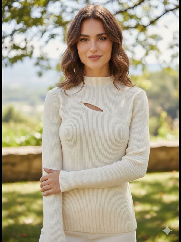 گپ بافت یقه دلبری