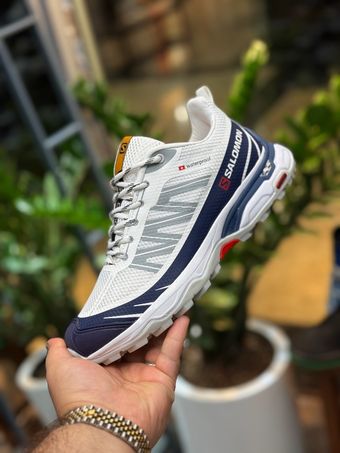 کفش سالامون پدیدسفیدسرمه ایی776