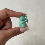 مینی چارم مخملی داینا سبز🦖