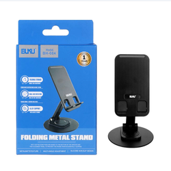 هولدر گوشی موبایل پایه دار BUKU مدل BH-064 - مشکی - MMS