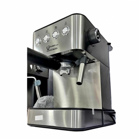 قبل خرید تماس بگیرید اسپرسوساز فوما مدل FU-2013 ظرفیت 1.5 لیتر با فیلتر استیل ضد زنگ