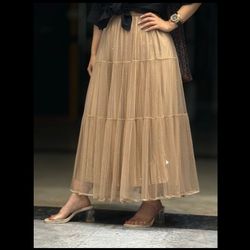 دامن دورو نگین دار کد 2513