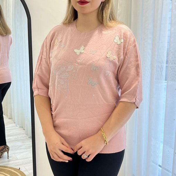 بلوز ریز بافت پروانه