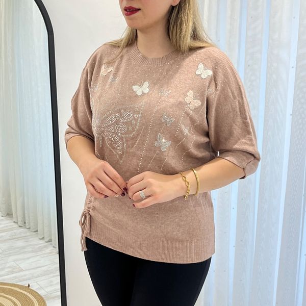 بلوز ریز بافت پروانه