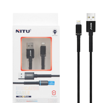 کابل شارژ آیفون NITU مدل NC341 - مشکی