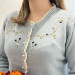 بافت پینترستی گلدوزی شده