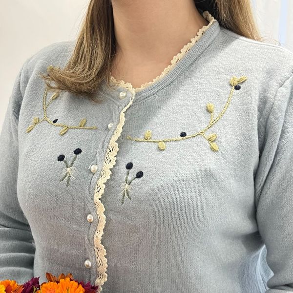 بافت پینترستی گلدوزی شده