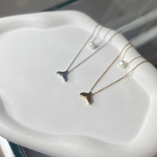 گردنبند دو لاین مدل وال