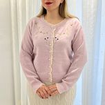 بافت پینترستی گلدوزی شده